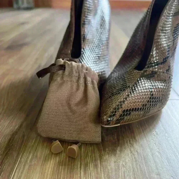 Gianvito Rossi Python Booties NWOT - Picture 6 of 12